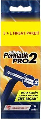 GILLETTE PERMATIK PRO 2 6 ADET