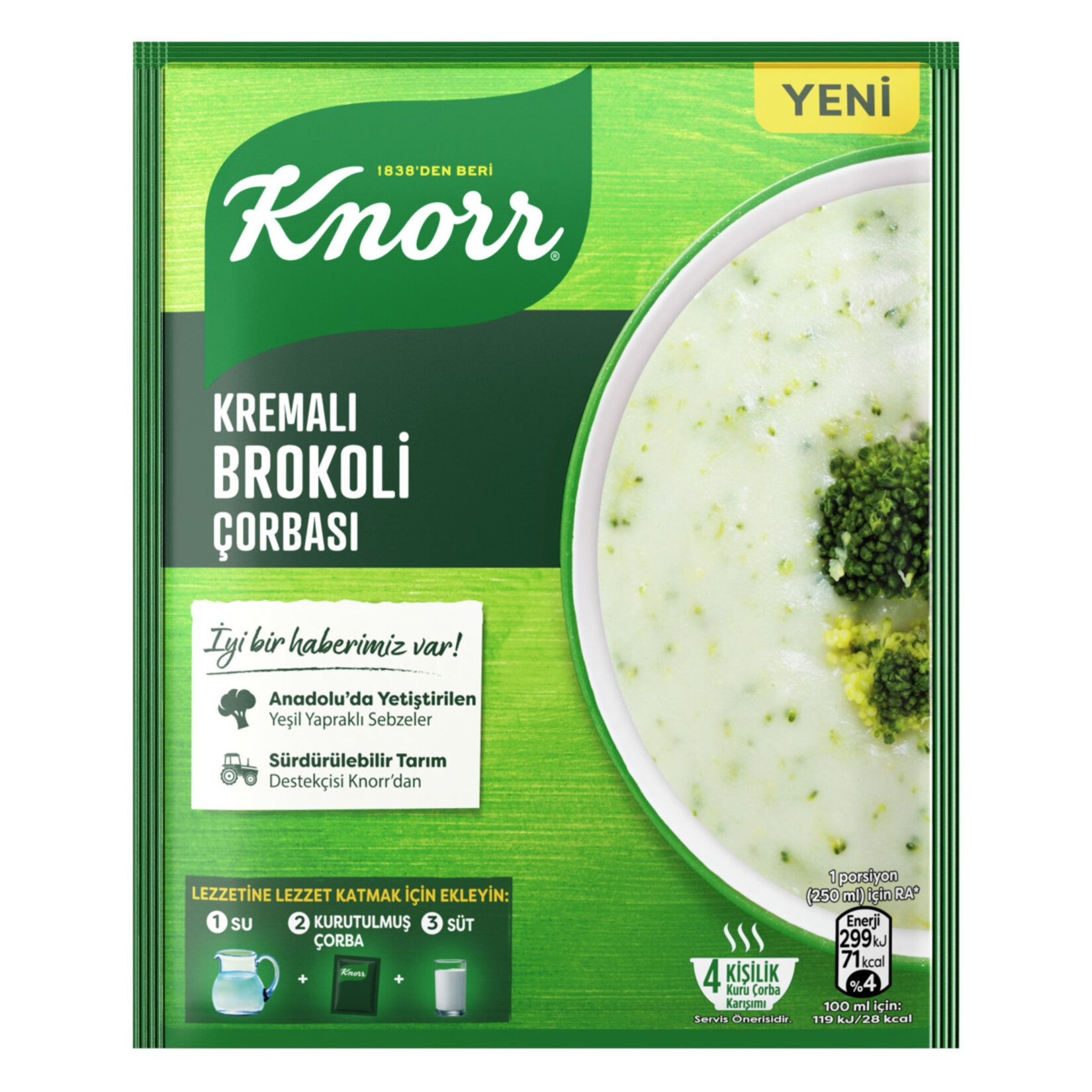 KNORR KREMALI BROKOLI CORBASI 70 GR