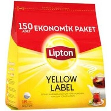 LIPTON YELLOW LABEL DEMLIK POSET 150 ADET