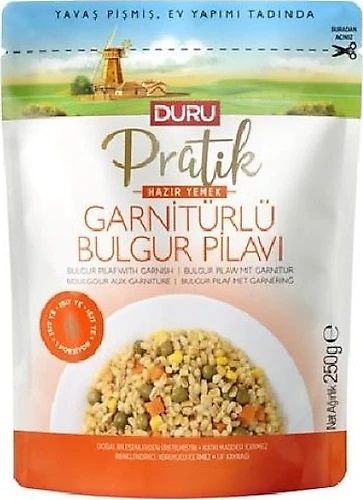 DURU GARNITURLU BULGUR PILAVI 250 GR